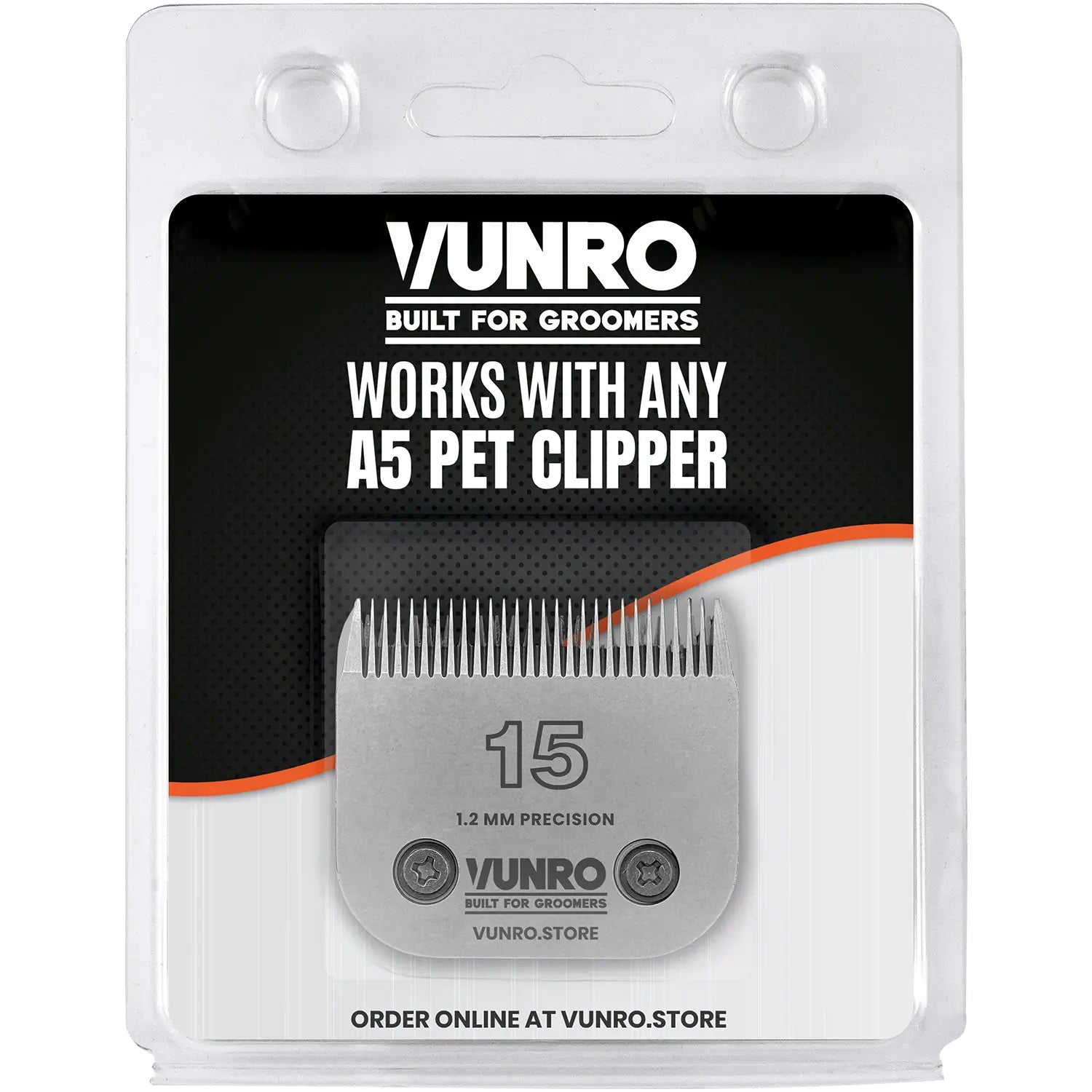 15# Dog Clipper Blade (1.2 mm) by VUNRO