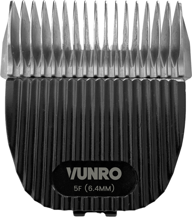5F FlexFit PRO blade on the VUNRO grooming workbench